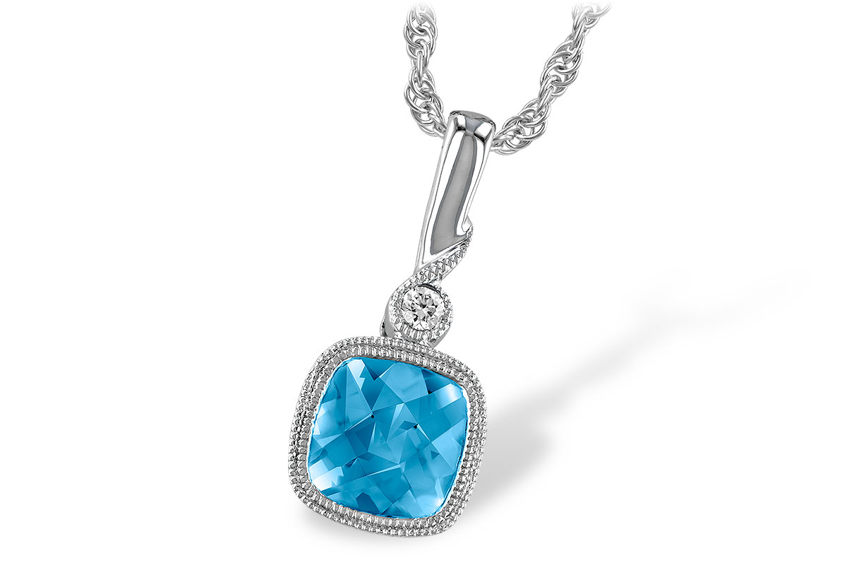 G214-24949: NECK 1.03 BLUE TOPAZ 1.05 TGW