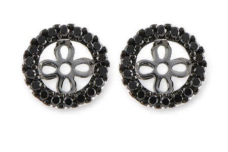 G216-01285: EARRING JACKETS .25 TW (FOR 0.75-1.00 CT TW STUDS)
