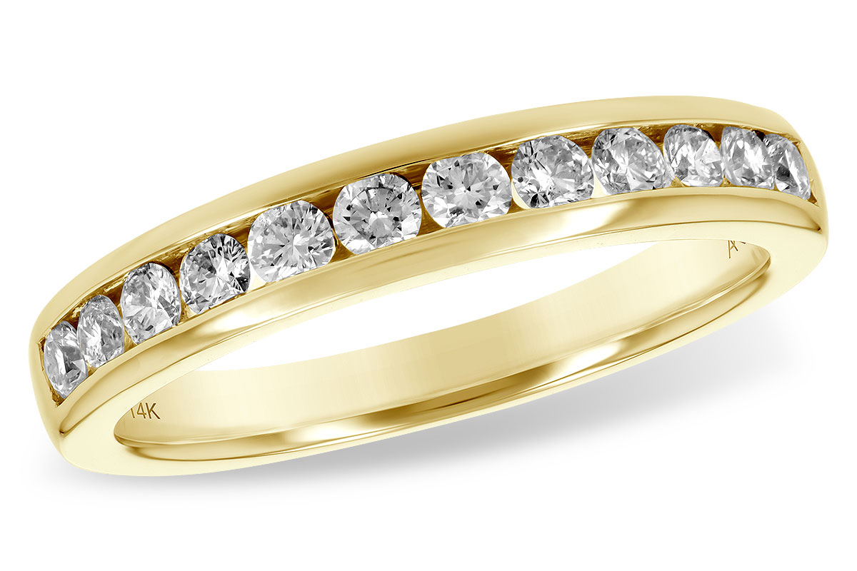 G216-07694: LDS WED RG .50 TW (12 STONES)