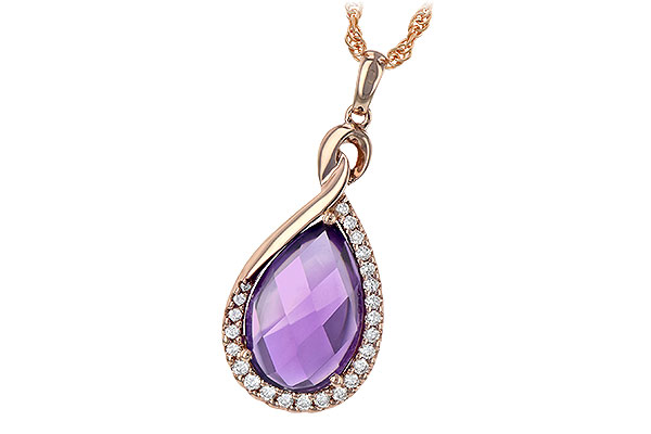 G216-99540: NECK 3.91 AMETHYST 4.10 TGW