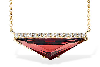 G217-87685: NECK 2.85 GARNET 2.95 TGW