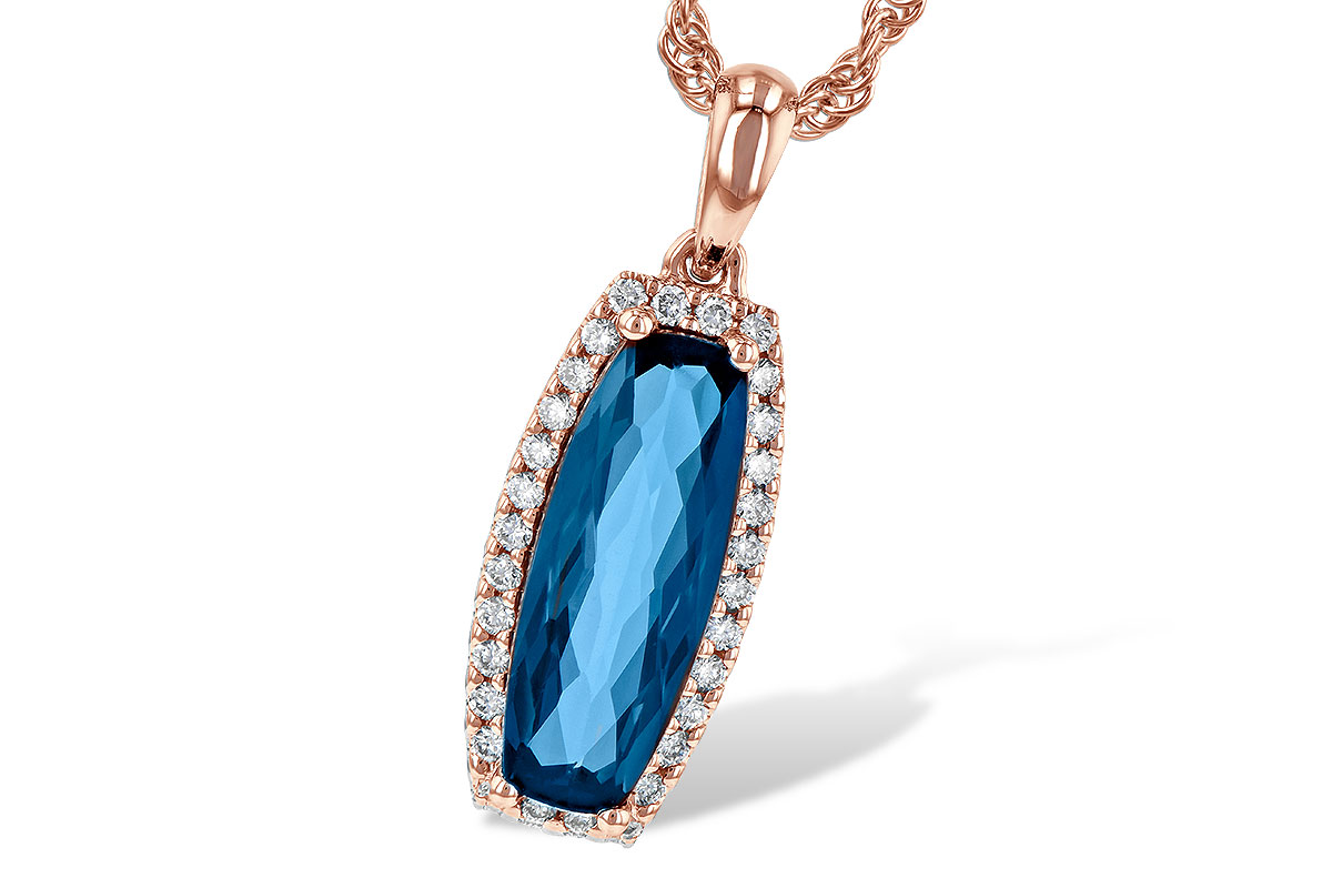 G217-89458: NECK 1.58 LONDON BLUE TOPAZ 1.70 TGW