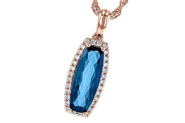 G217-89458: NECK 1.58 LONDON BLUE TOPAZ 1.70 TGW