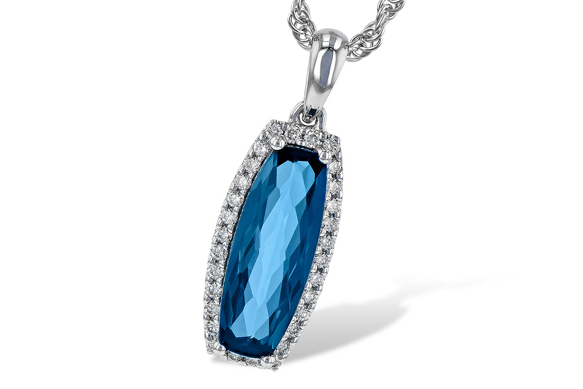 G217-89458: NECK 1.58 LONDON BLUE TOPAZ 1.70 TGW