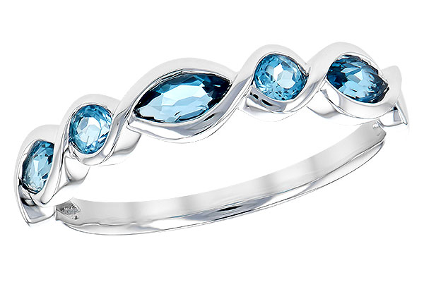 G300-57685: LDS RG .60 TW BLUE TOPAZ