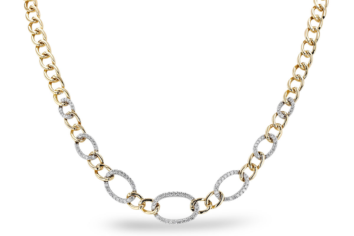 G301-46794: NECKLACE 1.15 TW (17")