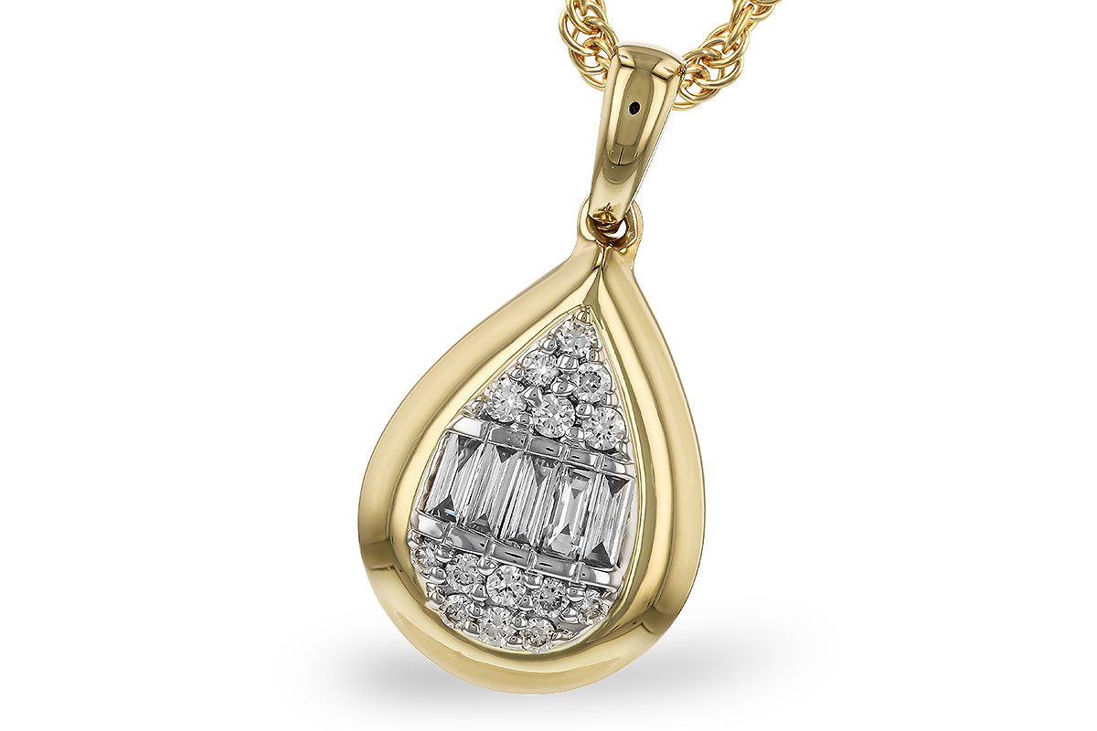 G301-54022: NECKLACE .08 BAG .16 TW