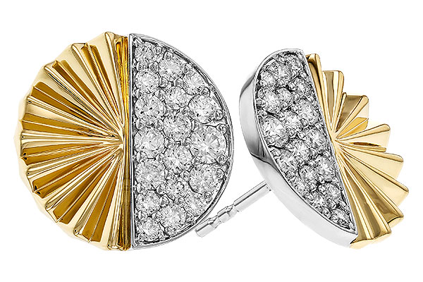 G302-43094: EARRINGS .75 TW