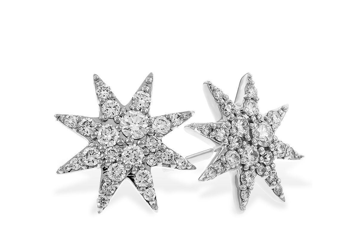G302-43122: EARRINGS .50 TW