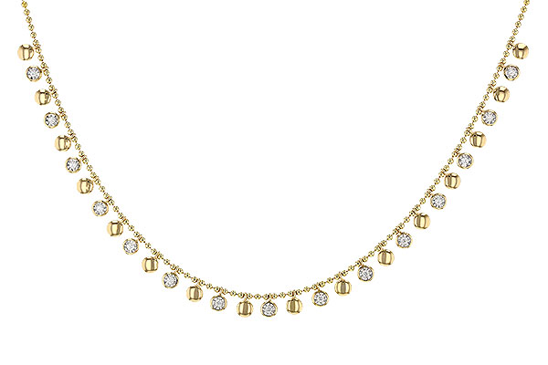 G302-44067: NECKLACE .24 TW