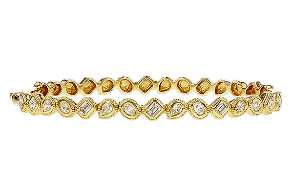 G302-44076: BANGLE 1.00 TW FANCY CUT DIAS