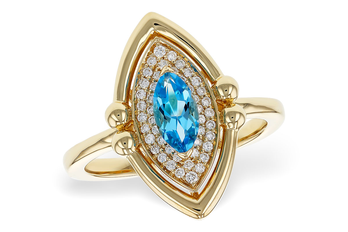 G302-44931: LDS RG .54 BLUE TOPAZ .70 TGW (8x4MM BT)