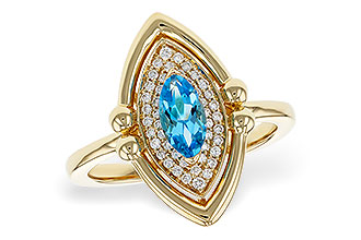 G302-44931: LDS RG .54 BLUE TOPAZ .70 TGW (8x4MM BT)