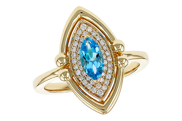 G302-44931: LDS RG .54 BLUE TOPAZ .70 TGW (8x4MM BT)