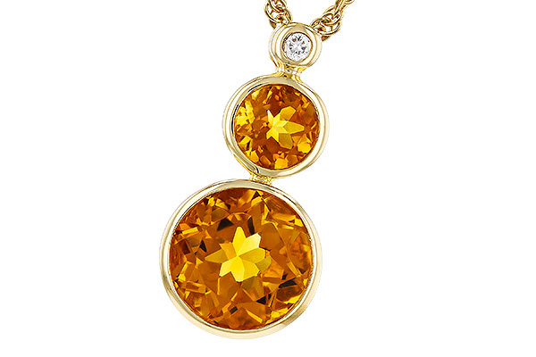 G303-27667: NECK 2.03 CITRINE 2.05 TGW (5MM / 8MM CIT)
