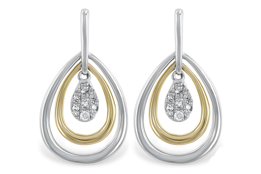 H211-49540: EARRINGS .06 TW