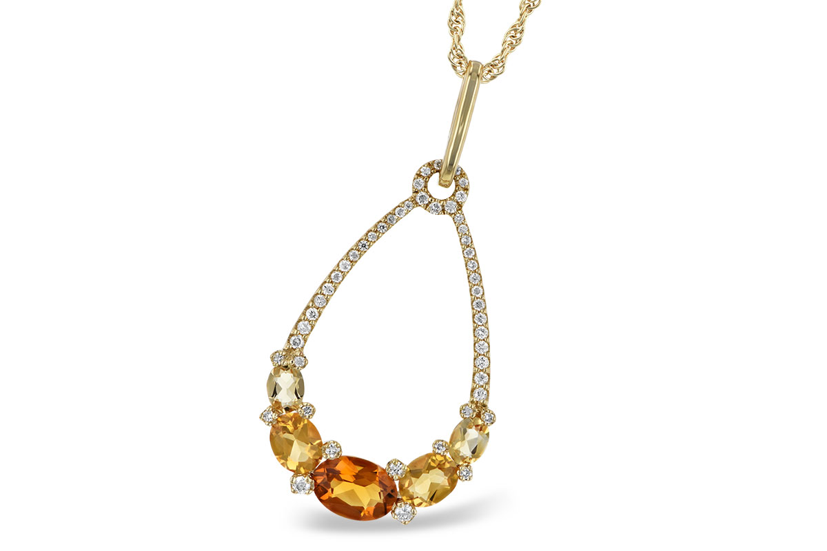 H216-04067: NECK 1.29 CITRINE 1.49 TGW