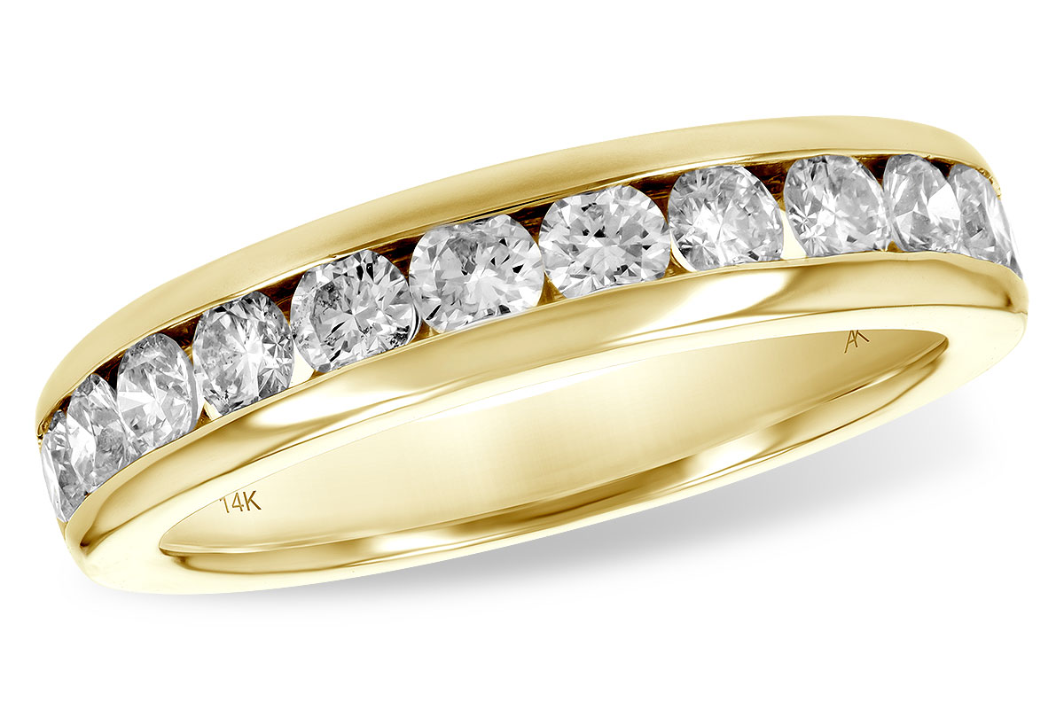 H216-07694: LDS WED RG 1.00 TW (12 STONES)