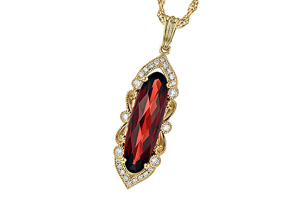 H217-87703: NECK 2.58 GARNET 2.70 TGW