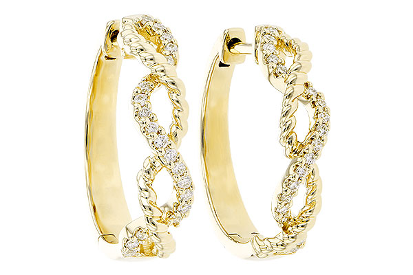 H300-62249: EARRINGS .18 TW