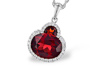 H300-62258: NECK 3.02 TW GARNET 3.16 TGW