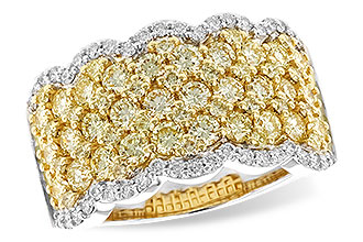 H301-47649: LDS DIA WED RG 1.90 YELLOW DIAS 2.20 TW