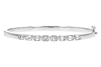H301-48594: BANGLE 2.00 TW EMERALD CUTS