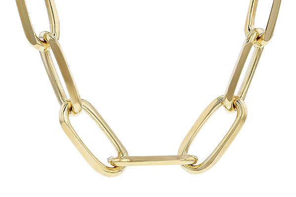 H301-51349: PAPERCLIP XL (24IN, 5.2MM, 14KT, LOBSTER CLASP)