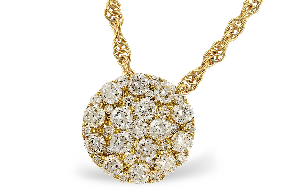 H302-36776: NECKLACE .50 TW