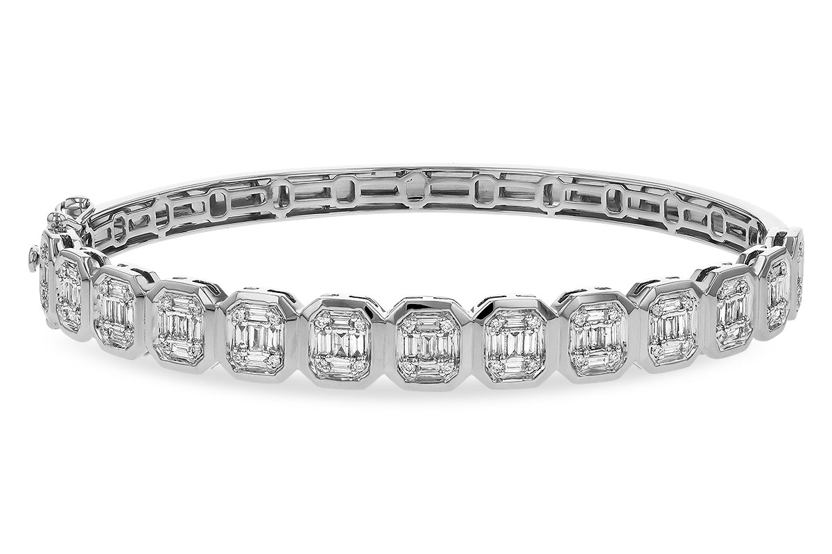 H302-36794: BANGLE .81 TW BAGUETTE 1.00 TW