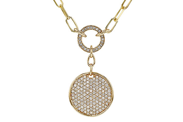 H302-38567: NECKLACE .92 TW (17")