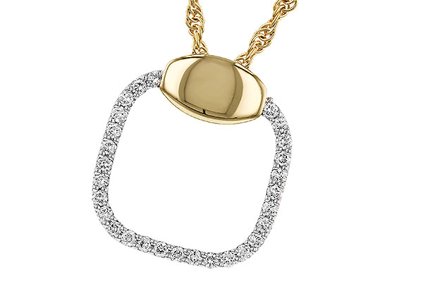 H302-42203: NECKLACE .20 TW
