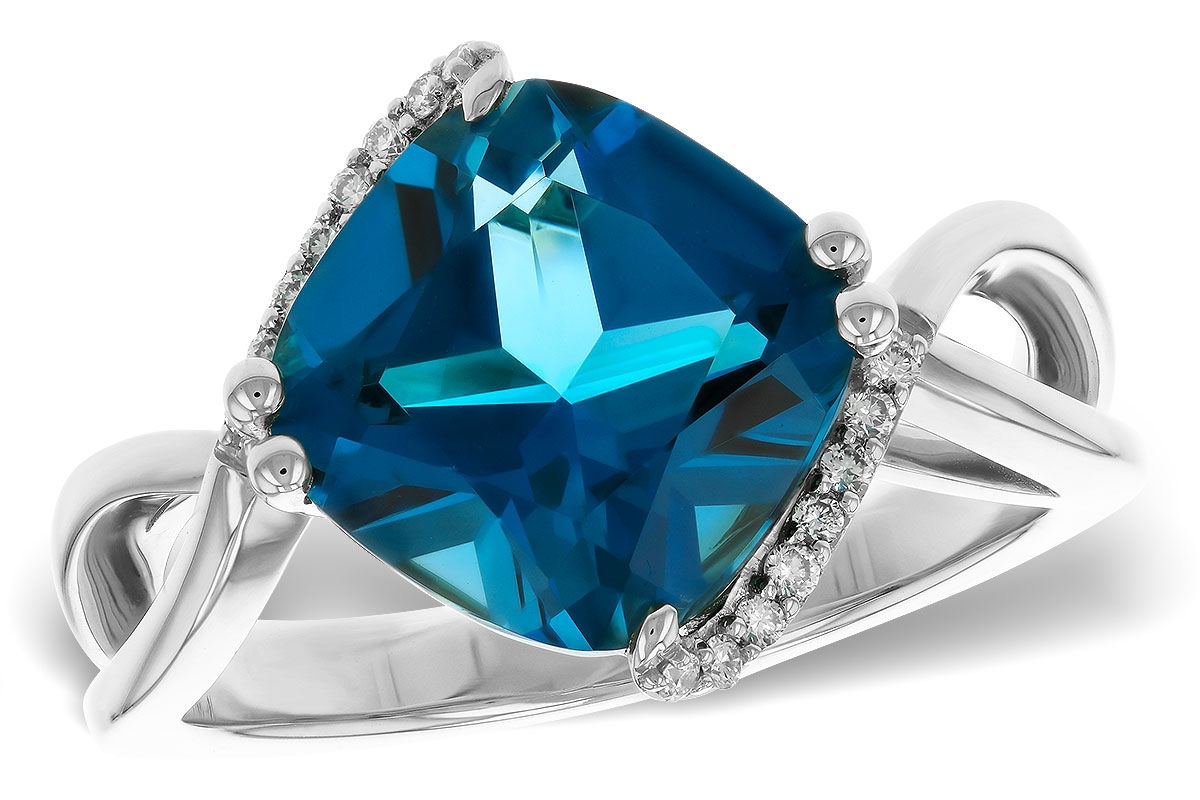 H302-43140: LDS RG 4.42 LONDON BLUE TOPAZ 4.50 TGW (10MM LBT)