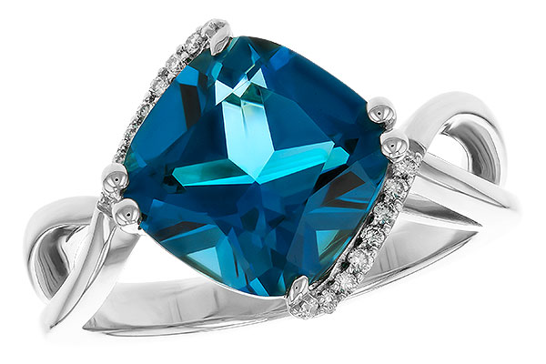 H302-43140: LDS RG 4.42 LONDON BLUE TOPAZ 4.50 TGW (10MM LBT)