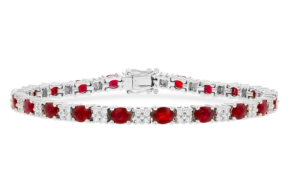 K027-83149: BRACELET 7.10 RUBY 7.92 TGW