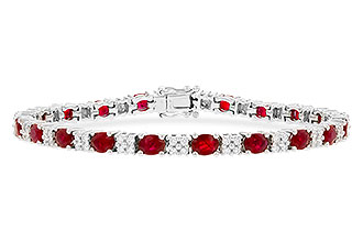 K027-83149: BRACELET 7.10 RUBY 7.92 TGW