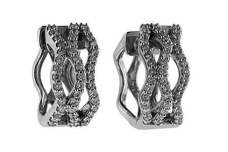 K027-90449: EARRINGS .50 TW