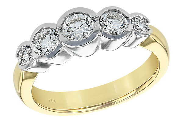 K120-60403: LDS WED RING 1.00 TW