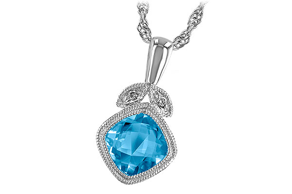 K214-24949: NECK 1.05 BLUE TOPAZ 1.06 TGW