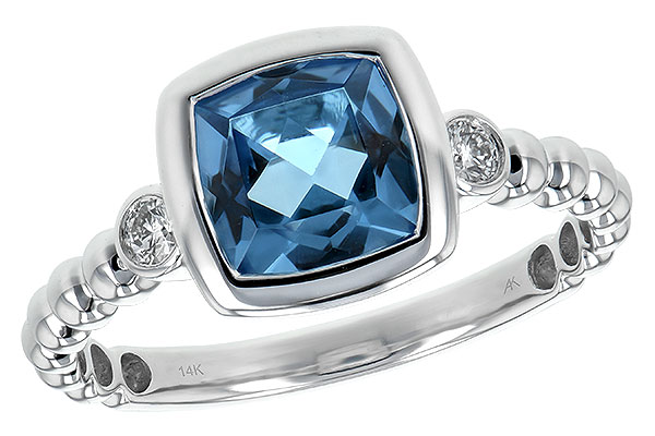 K216-93149: LDS RG 1.57 BLUE TOPAZ 1.65 TGW