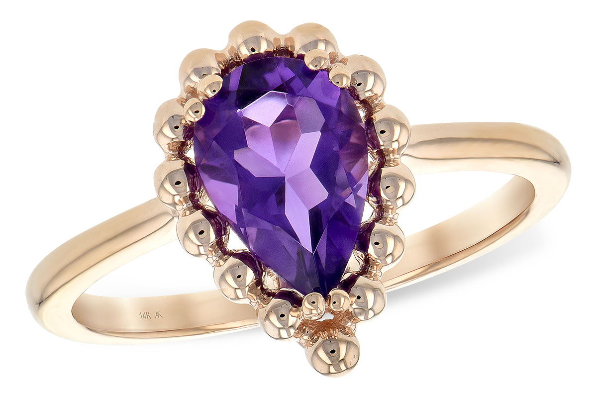 K216-94976: LDS RING 1.06 CT AMETHYST