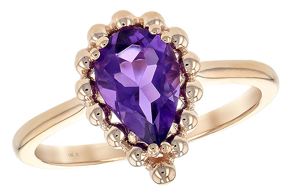 K216-94976: LDS RING 1.06 CT AMETHYST