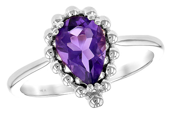 K216-94976: LDS RING 1.06 CT AMETHYST