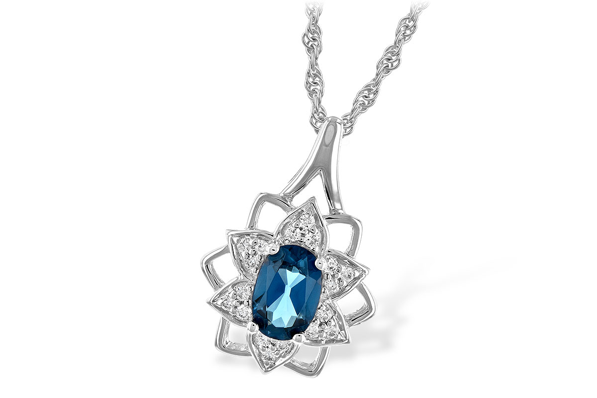 K216-97649: NECK .47 BLUE TOPAZ .56 TGW