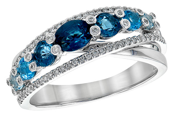 K217-82258: LDS RG 1.06 BLUE TOPAZ 1.25 TGW