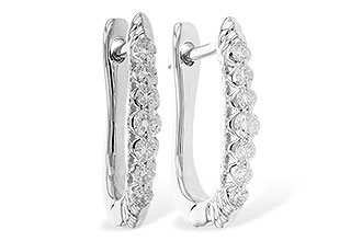 K301-48567: EARRINGS .25 TW