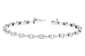 K301-50403: BRACELET .90 TW BAGUETTE