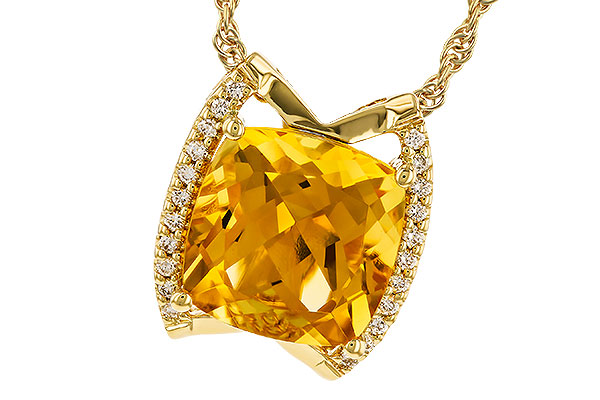 K301-50449: NECK 3.74 CITRINE 3.85 TGW (10MM CUSHION)