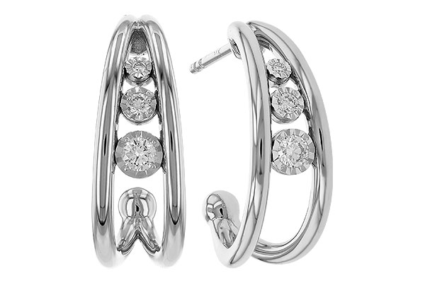 K301-53112: EARRINGS .16 TW