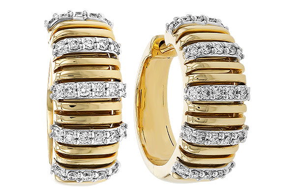 K302-37685: EARRINGS .33 TW